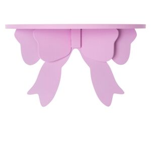 2 Pink Bow Wall Shelf